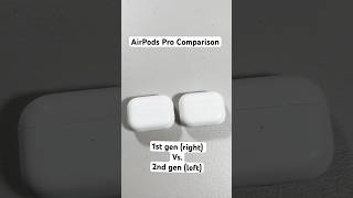 Apple AirPod Pros Comparison 1st Gen vs 2nd Gen [upl. by Niai397]