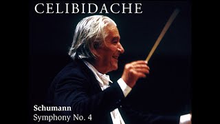 Schumann Symphony No4 Celibidache Tokyo Live 1986 シューマン：交響曲第４番 チェリビダッケ 東京ライブ [upl. by Iduj214]