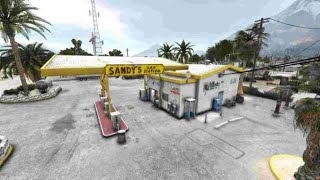 Sandy Shores Gas Station MLO Interior amp map for Roleplay  FiveM Mlo [upl. by Eisnyl]