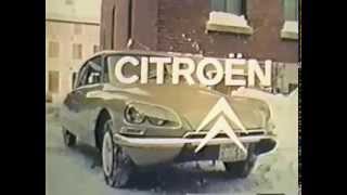 1970 Canada  USA Citroen DS commercial  publicite [upl. by Honig66]