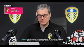 MARCELO BIELSA FACE FIFA 22 MODO CARRERA CAREER MODE LEEDS UNITED [upl. by Lsiel630]