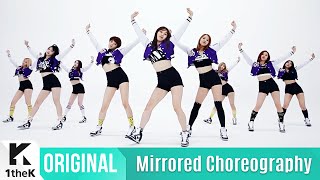 Mirrored TWICE  CHEER UP Choreography1theK Dance Cover Contest [upl. by Brittany326]