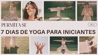 Dia 2  Respirar YOGA PARA INICIANTES [upl. by Adnauqal]