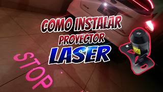 COMO INSTALAR PROYECTOR LASER [upl. by Yziar]