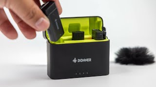 Its GOOD But Then I Did This  Donner Dual Wireless Microphone Review [upl. by Denice]