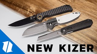 NEW Kizer Knives for 2021 at Blade HQ [upl. by Oniliuqnart]