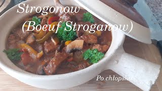 Strogonow boeuf stroganow [upl. by Arymat]