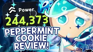 ANOTHER SOLID SUPPORT BUT No Rush Peppermint Cookie Review  Cookie Run Kingdom [upl. by Laurin]