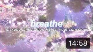 “ Breathe “ 🧘‍♀️ 432hz meditation  clear conscious subliminal eggtopia reupload [upl. by Glynis]