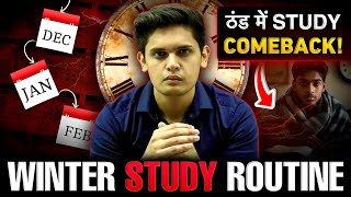 The Best Winter Study Routine 🔥 How to Study in Winters Study Hacks Prashant Kirad [upl. by Kragh]