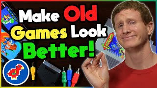 How to Get the Best Picture Quality for Older Video Games  Retro Bird [upl. by Anilyx]