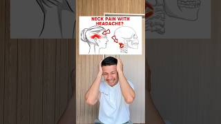 NECK PAIN WITH HEADACHE STRETCH RELIEF IN SECONDS 🤩 neckpainrelief viral trending [upl. by Favien]