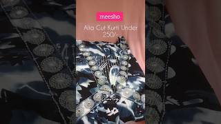 Meesho Haul💖 Alia Cut Kurti under 250 meesho meeshohaul aliacutkurti ytshorts officewear [upl. by Torp284]