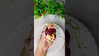 Red jelly amp chocolate asmr best chocolate viralvideo diy funny [upl. by Aimej]