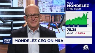 Mondelez CEO We dont want to do acquisitions that we cannot get a very good return on [upl. by Araz933]