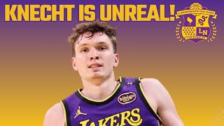 Dalton Knecht ON FIRE Lakers Beat Jazz [upl. by Donelu]