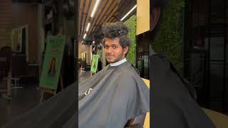 Green trends hair cut experience 🤯 worth of costgreentrends haircut haircare grooming fashion [upl. by Nylanaj77]