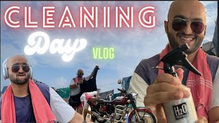 Laundry amp Bike Wash Day 🚲🧺 Clean with Me for a Fresh Reset  Simple Cleaning Routine [upl. by Anual524]