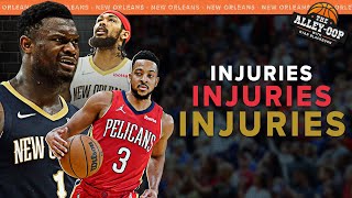 CJ McCollum injury update  New Orleans Pelicans offense [upl. by Oria]