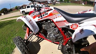 DIY Oil Change YAMAHA 660 RAPTOR motorsports raptor660 diy [upl. by Drawyah]