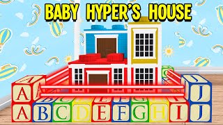 I Tried To Break Into Baby Hypers Impossible House Roblox Bloxburg [upl. by Bhatt846]