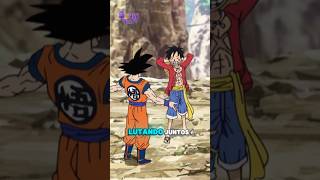 Goku elogiou o Luffy 😱 anime dragonball onepiece [upl. by Mayda651]