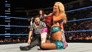 SmackDown Tamina Snuka amp Alicia Fox vs Beth Phoenix amp [upl. by Bej]