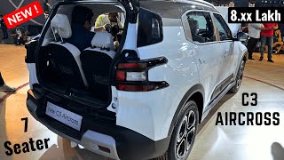 New Citroen C3 Aircross Turbo 2023 7Seater SUV  Better Than Hyundai Creta  Features  C3 Aircross [upl. by Fachan]