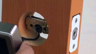 Touchscreen Deadbolt  Installation [upl. by Natal381]