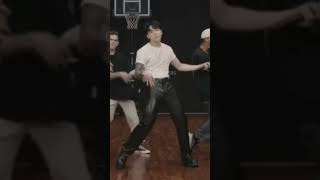 Jungkook Wop TikTok Challenge with Standing Next To You Performance [upl. by Esorbma]