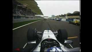 Kimi raikkonen Bahrain GP start onboard camera 2004 [upl. by Valiant685]