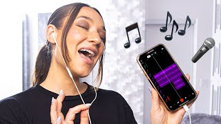 How To Record Vocals with a PHONE ⁉️📲  BandLab Tutorial [upl. by Falda]