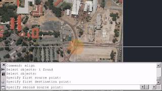 AutoCAD tip  align an image [upl. by Econah68]