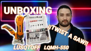 Twist a SAW  Lusqtoff LQMH550  Mi primer vídeo en persona 😱 🔥UNBOXING 💪 [upl. by Korenblat]