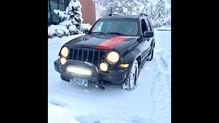 2005 Jeep Liberty Renegade InteriorExterior Mods part2 [upl. by Kristal]