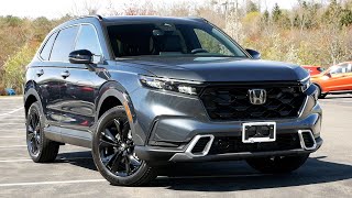 2023 Honda CRV Sport Touring Hybrid Review  Walk Around and Test Drive [upl. by Eanrahc]