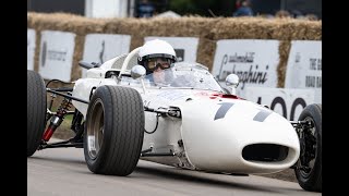 Goodwood Festival of Speed 2024 角田裕毅選手 × Honda RA272 [upl. by Alpers836]