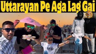 Patang Udate Hi Popat ho Gaya Celebrate Uttarayan With Family 🪁🪁 [upl. by Aphrodite]