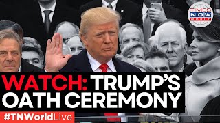 LIVE  Trump Is All Set To Take Oath As 47th President Of The USA Watch What Happened In 2016 [upl. by Orsini693]