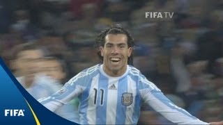 Argentina v Mexico  2010 FIFA World Cup  Match Highlights [upl. by Anana519]