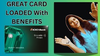 ICICI Bank Emeralde Private Metal Credit Card  Luxury Perks USP Benefits Comparison [upl. by Breh994]