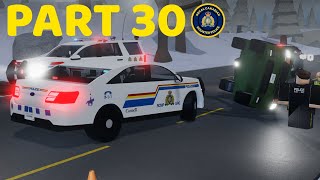 ROBLOX Vancouver RCMP Patrol Part 30  With Syncrotize [upl. by Ringler317]