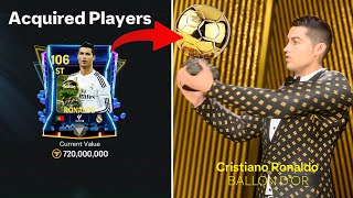 I Won the Ballon dOr with Cristiano Ronaldo in FC MOBILE [upl. by Akemehc]