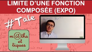 Calculer la limite dune fonction composée avec exponentielle  Terminale [upl. by Ellinet811]