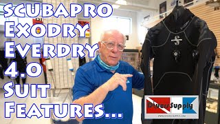 2021 Scubapro Exodry 40 Drysuit Look See [upl. by Gerome982]