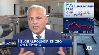 GlobalFoundries CEO Thomas Caulfield weighs in on the state of the semiconductor market [upl. by Aihsemot546]