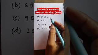 Round Of Numbers Nearest Hundred 100  round of nearest ten  round of nearest 100  maths [upl. by Aeel292]