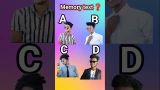 Memory test ❓ comment aapane kis RDX ko dekha tha viral trendingshorts [upl. by Hannej]