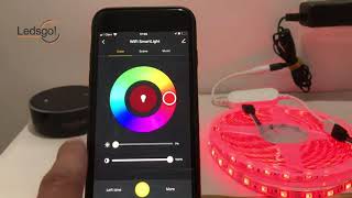 Como configurar cinta led wifi Smartlife app [upl. by Ettore]