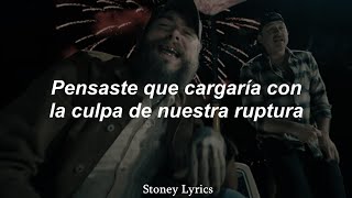 Post Malone  I Had Some Help Feat Morgan Wallen  Sub Español  Videoclip [upl. by Yelehsa]